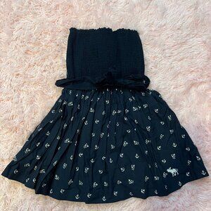 Abercrombie and Fitch Nautical Strapless Dress